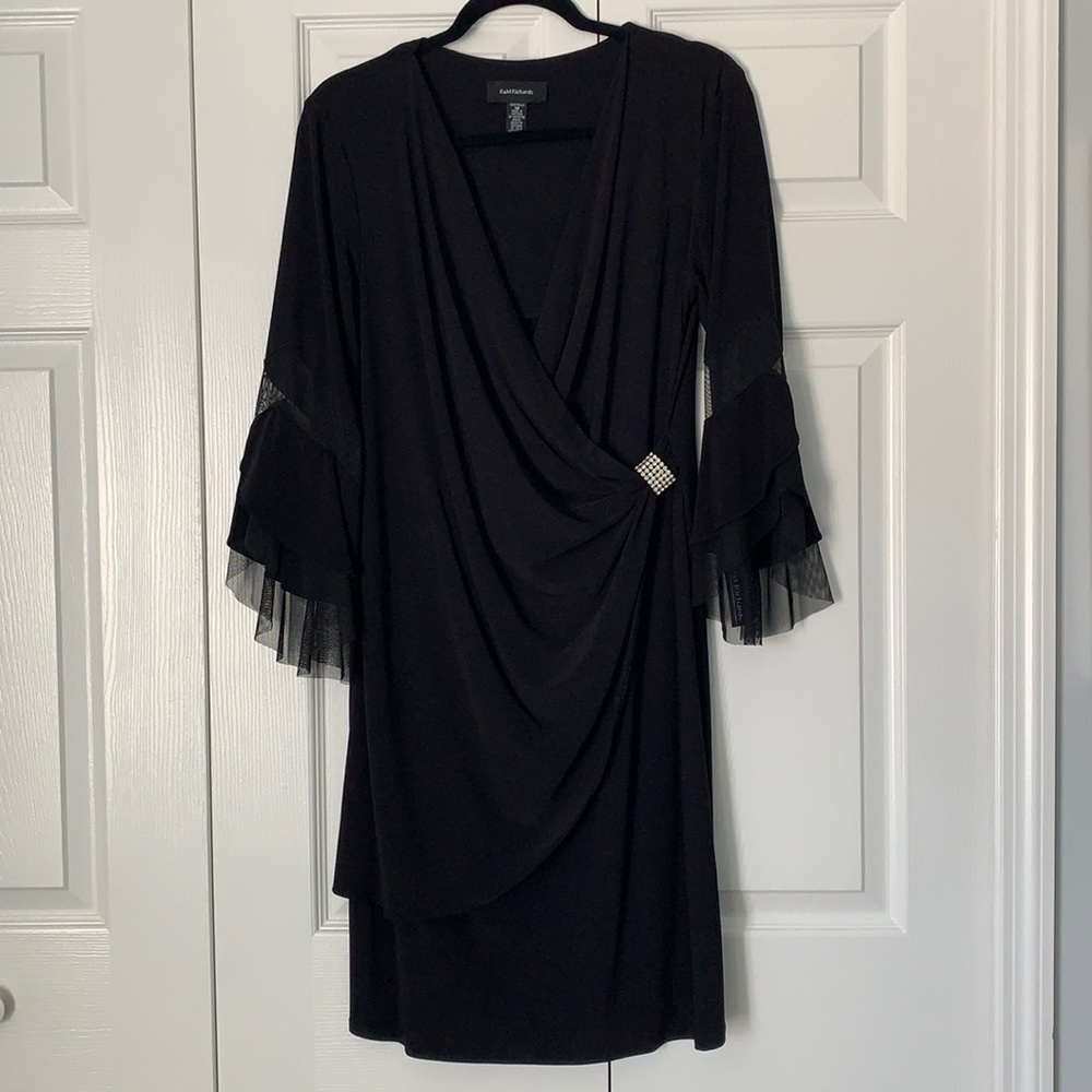 NWT Wrap front cocktail dress